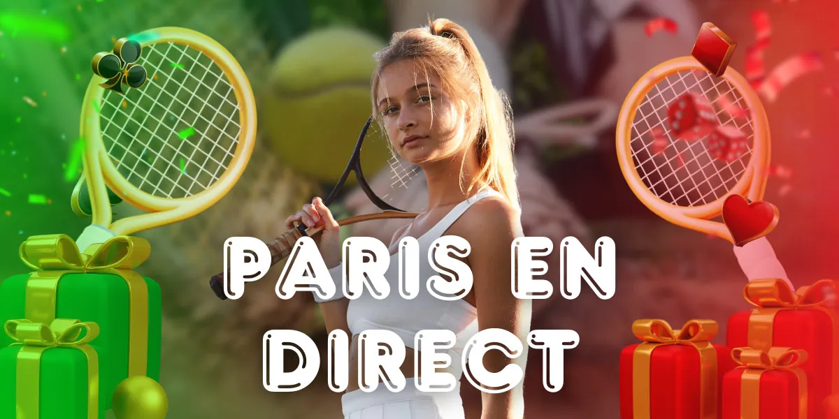 1win Paris en direct sur le tennis